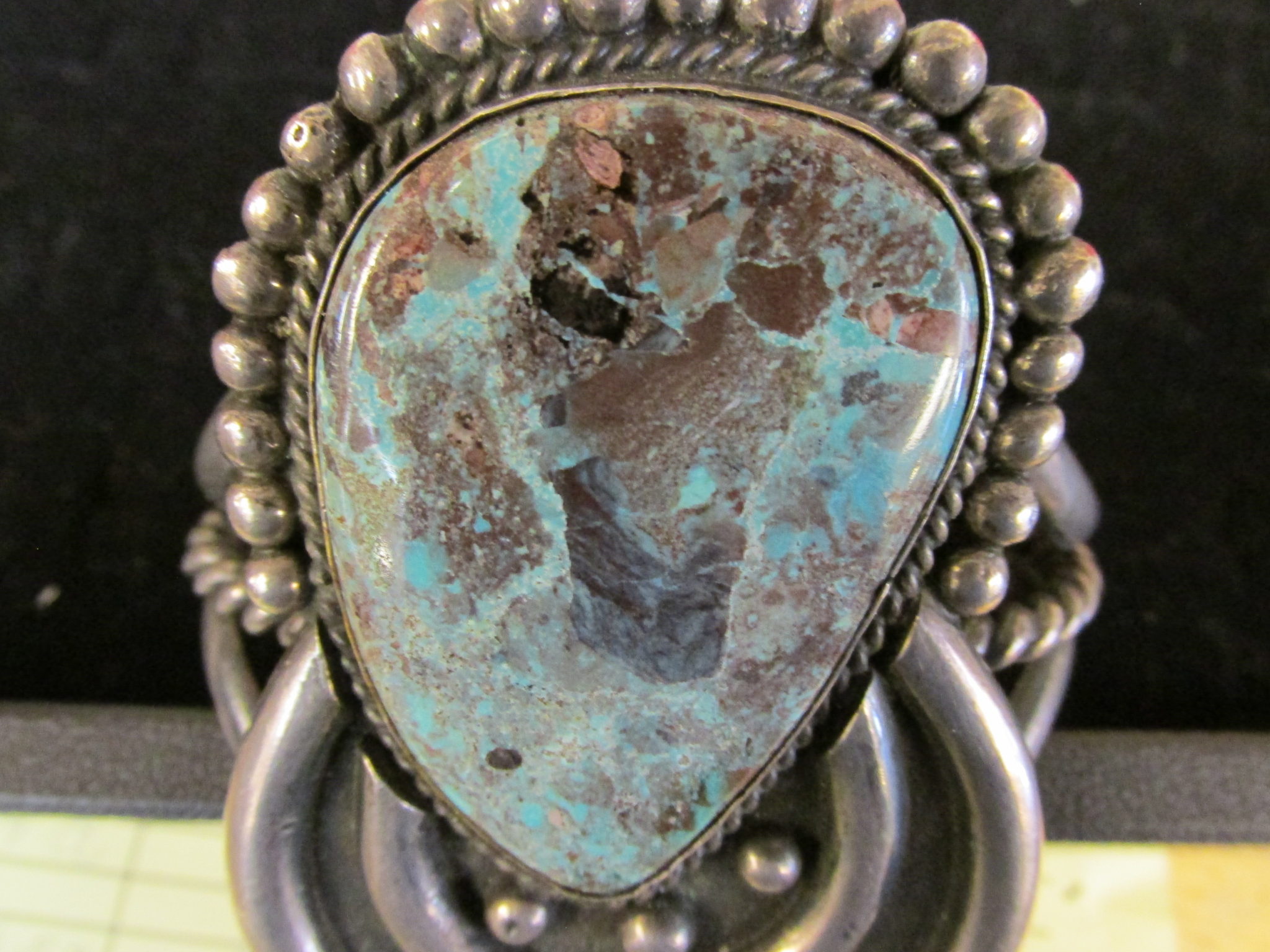 Bisbee Arizona turquoise comes in several colors with the same host rock