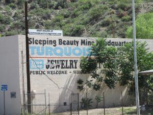 Closed Sleeping Beauty Turquoise Mine Headquarters