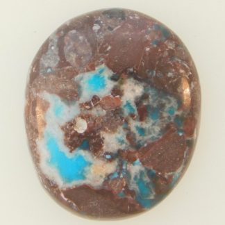 Bisbee Turquoise Cabochon 14 carats