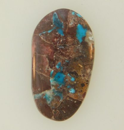 BLUE BISBEE TURQUOISE Spatters in Lavender Host Rock 11 carats