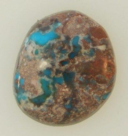 BLUE BISBEE TURQUOISE CABOCHON Electric Blue in Lavender Host 8 carats
