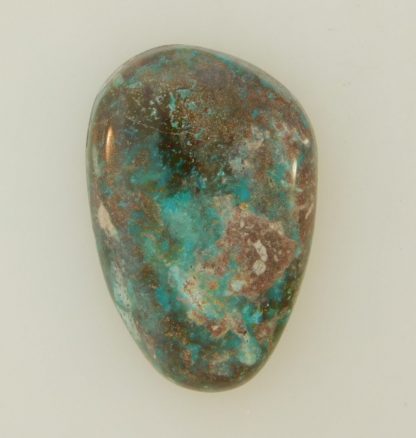 Bisbee Blue Turquoise Chocolate Brown Cabochon 30.5 carats