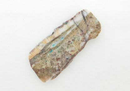 Rear view of Rear view of Bisbee Turquoise Slab 72.1 Grams
