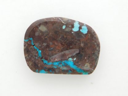 Reverse view of Bisbee Turquoise Slab 17.3 Grams