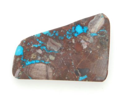 Reverse view of Bisbee Turquoise Slab 26.5 Grams
