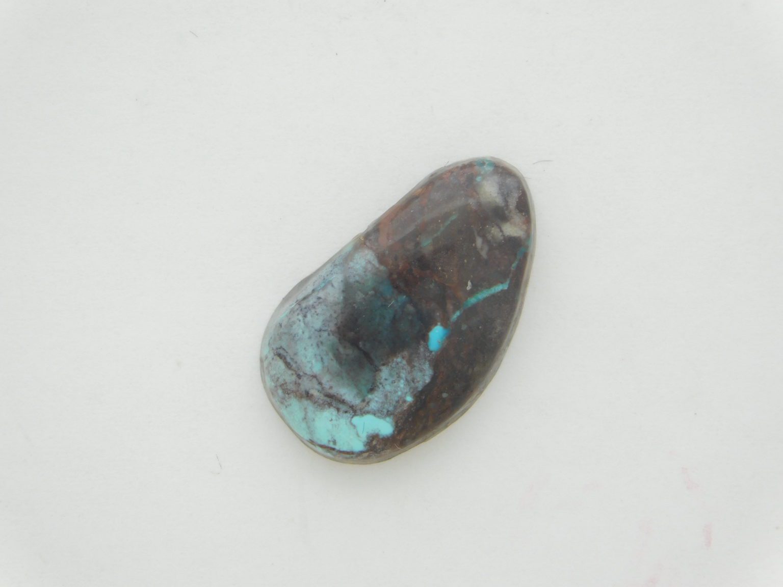Smoky Bisbee Turquoise Cabochon 7.5 Carats