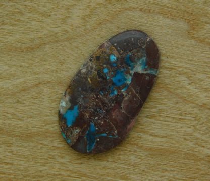 BISBEE TURQUOISE Cabochon w/ Blue Spatters